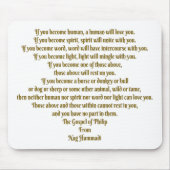 Liebe und Geist Mousepad (Vorne)