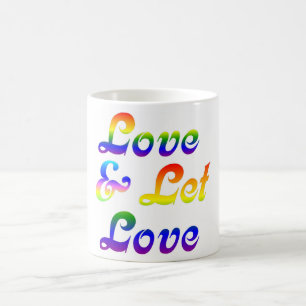 LIEBE UND GELASSEN LIEBE KAFFEETASSE