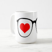 Liebe und Geld - Tasse (Vorderseite Links)