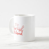 Liebe und Geliebte Kaffeetasse (Vorderseite Links)
