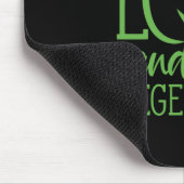 Liebe und Gemüse Mousepad (Ecke)