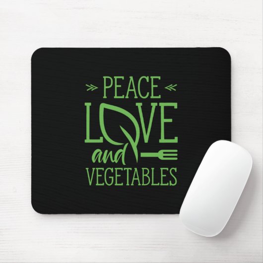 Liebe und Gemüse Mousepad (Mit Mouse)