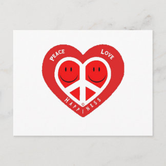 Liebe und Glück II Postkarte