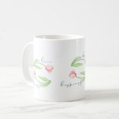 Liebe und Glück Kaffeetasse (Vorderseite Links)