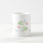 Liebe und Glück Kaffeetasse (Mittel)