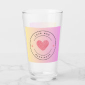 Liebe und Glück Tasse (Rückseite)