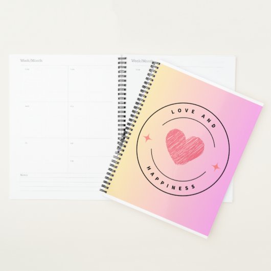 Liebe- und GlücksNotebook Planer (Anzeige)