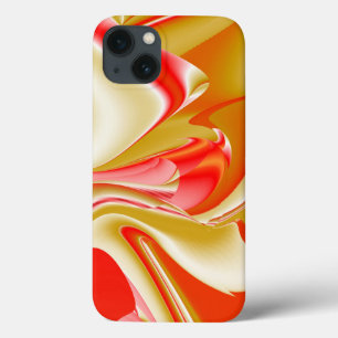Liebe und Gold Abstract 3D Regenbogenkunst Case-Mate iPhone Hülle