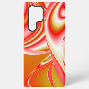 Liebe und Gold Abstract 3D Regenbogenkunst Samsung Galaxy Hülle
