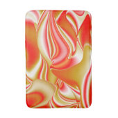 Liebe und Gold Abstrakt 3D Rainbowart Badematte (Vorderseite Vertikal)