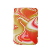 Liebe und Gold Abstrakt 3D Rainbowart Badematte (Vorderseite Vertikal)