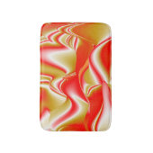 Liebe und Gold Abstrakt 3D Rainbowart Badematte (Vorderseite Vertikal)