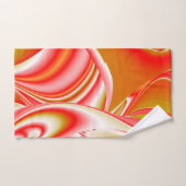 Liebe und Gold Abstrakt 3D Rainbowart Badhandtuch Set (Handtuch)