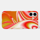 Liebe und Gold Abstrakt 3D Rainbowart Case-Mate iPhone Hülle (Rückseite (Horizontal))