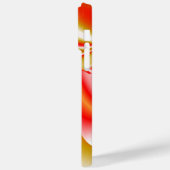 Liebe und Gold Abstrakt 3D Rainbowart Case-Mate iPhone Hülle (Rückseite / Links)