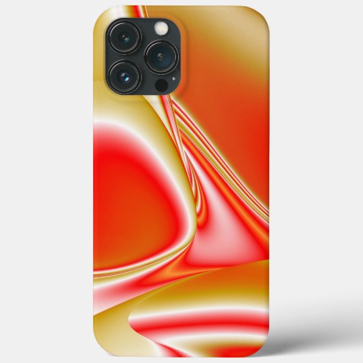 Liebe und Gold Abstrakt 3D Rainbowart Case-Mate iPhone Hülle (Rückseite)
