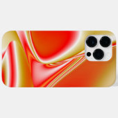 Liebe und Gold Abstrakt 3D Rainbowart Case-Mate iPhone Hülle (Rückseite (Horizontal))