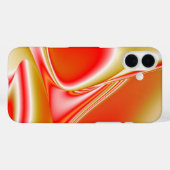 Liebe und Gold Abstrakt 3D Rainbowart Case-Mate iPhone Hülle (Rückseite (Horizontal))