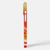 Liebe und Gold Abstrakt 3D Rainbowart Case-Mate iPhone Hülle (Rückseite / Links)