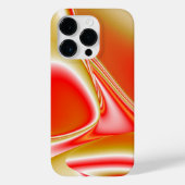 Liebe und Gold Abstrakt 3D Rainbowart Case-Mate iPhone Hülle (Rückseite)
