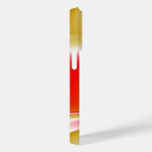 Liebe und Gold Abstrakt 3D Rainbowart Case-Mate iPhone Hülle (Rückseite / Rechts)