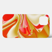 Liebe und Gold Abstrakt 3D Rainbowart Case-Mate iPhone Hülle (Rückseite (Horizontal))