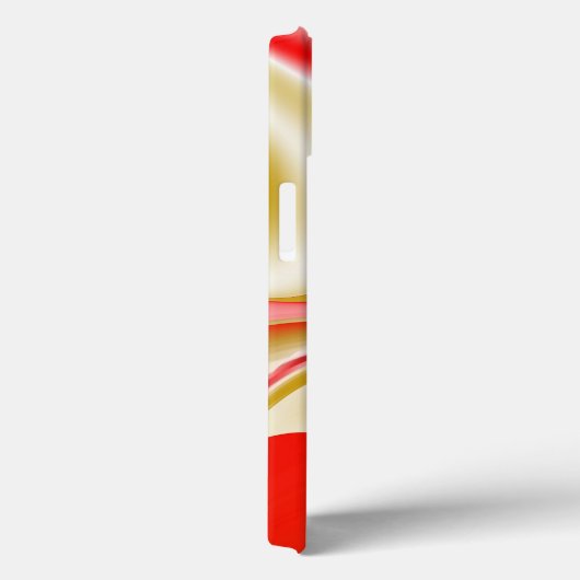 Liebe und Gold Abstrakt 3D Rainbowart Case-Mate iPhone Hülle (Rückseite / Rechts)