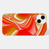 Liebe und Gold Abstrakt 3D Rainbowart Case-Mate iPhone Hülle (Rückseite (Horizontal))