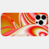 Liebe und Gold Abstrakt 3D Rainbowart Case-Mate iPhone Hülle (Rückseite (Horizontal))