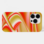 Liebe und Gold Abstrakt 3D Rainbowart Case-Mate iPhone Hülle (Rückseite (Horizontal))