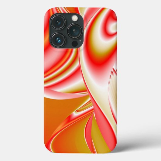 Liebe und Gold Abstrakt 3D Rainbowart Case-Mate iPhone Hülle (Rückseite)