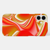 Liebe und Gold Abstrakt 3D Rainbowart Case-Mate iPhone Hülle (Rückseite (Horizontal))