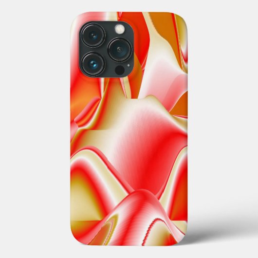 Liebe und Gold Abstrakt 3D Rainbowart Case-Mate iPhone Hülle (Rückseite)