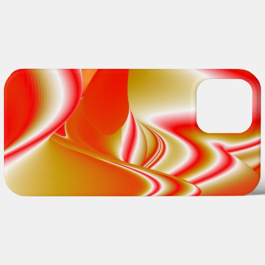 Liebe und Gold Abstrakt 3D Rainbowart Case-Mate iPhone Hülle (Rückseite (Horizontal))