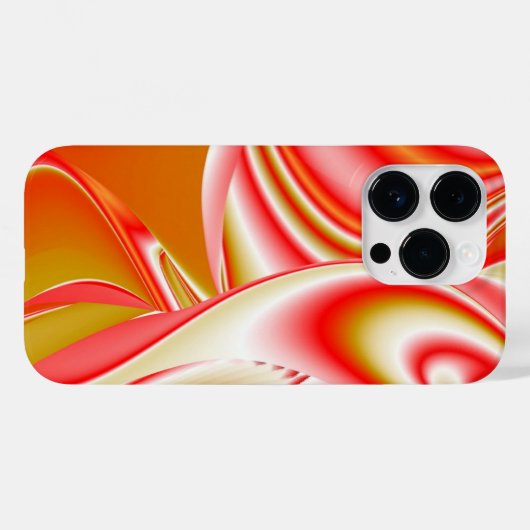 Liebe und Gold Abstrakt 3D Rainbowart Case-Mate iPhone Hülle (Rückseite (Horizontal))