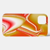 Liebe und Gold Abstrakt 3D Rainbowart Case-Mate iPhone Hülle (Rückseite (Horizontal))