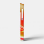 Liebe und Gold Abstrakt 3D Rainbowart Case-Mate iPhone Hülle (Rückseite / Links)