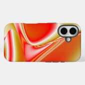 Liebe und Gold Abstrakt 3D Rainbowart Case-Mate iPhone Hülle (Rückseite (Horizontal))