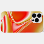 Liebe und Gold Abstrakt 3D Rainbowart Case-Mate iPhone Hülle (Rückseite (Horizontal))