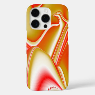 Liebe und Gold Abstrakt 3D Rainbowart iPhone 16 Pro Hülle