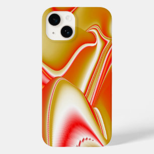 Liebe und Gold Abstrakt 3D Rainbowart Case-Mate iPhone 14 Hülle