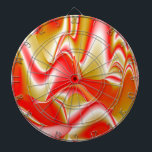 Liebe und Gold Abstrakt 3D Rainbowart Dartscheibe<br><div class="desc">Liebe und Gold , Abstrakt 3D Rainbowart , Digitale Arbeit von Krisi ArtKSZP</div>