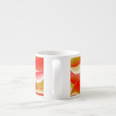 Liebe und Gold Abstrakt 3D Rainbowart Espressotasse (Rückseite)