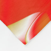 Liebe und Gold Abstrakt 3D Rainbowart Fleecedecke (Ecke)