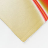 Liebe und Gold Abstrakt 3D Rainbowart Fleecedecke (Ecke)