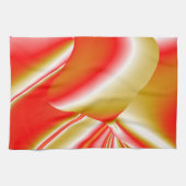 Liebe und Gold Abstrakt 3D Rainbowart Geschirrtuch (Horizontal)