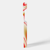 Liebe und Gold Abstrakt 3D Rainbowart iPhone Hülle (Linke Seite)