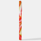 Liebe und Gold Abstrakt 3D Rainbowart iPhone Hülle (Rechte Seite)