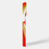 Liebe und Gold Abstrakt 3D Rainbowart iPhone Hülle (Rechte Seite)