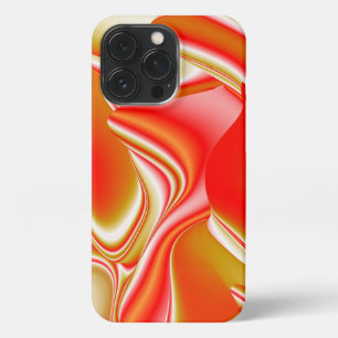 Liebe und Gold Abstrakt 3D Rainbowart iPhone 13 Pro Hülle